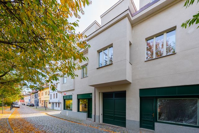 Mezonet s tyrkysovým schodištěm, Praha