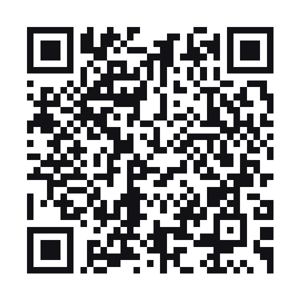 QR code linking to the Sunny 1+kk with a view of greenery listing