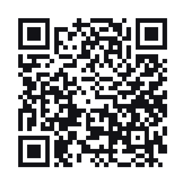 QR kód s odkazem na nabídku Vila Nad Údolím