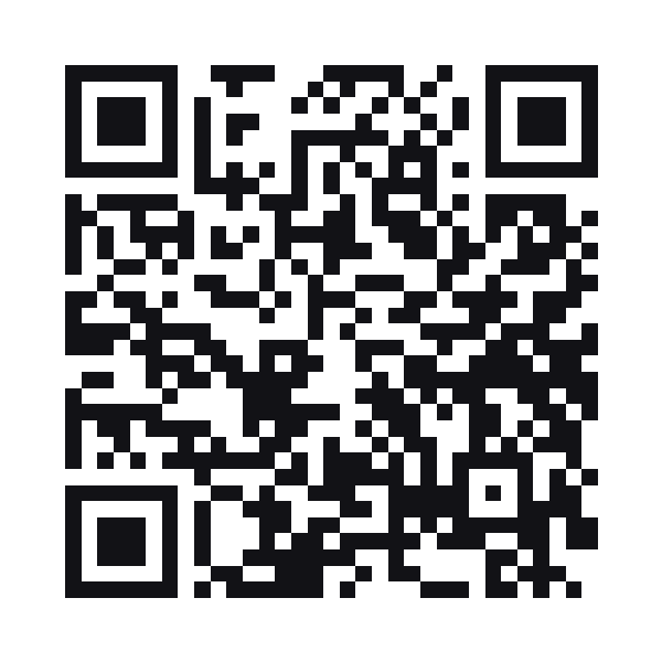 QR kód s odkazem na nabídku Zelené Město